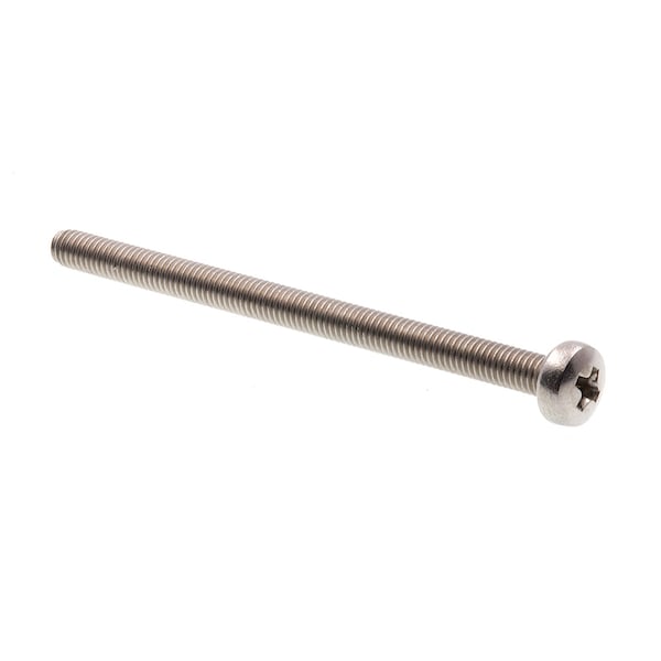 Prime-Line Machine Screw, Metric Pan Head, Phil Drive M3-0.5 X 45MM A2-70 Stainless Steel 10PK 9131111 - main